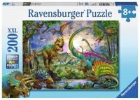 Ravensburger 12718 Puzzle Im Reich der Giganten 200 Teile XXL