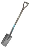 Gardena 17000-20 - Drainage shovel - Steel - Black - Square - D-shaped - Monotone