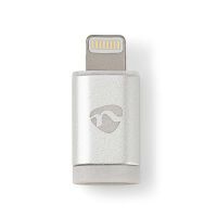 Nedis Apple Lightning Adapter|| USB Micro B Buchse| Vergoldet|