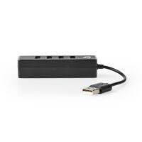 Nedis USB-VERTEILER (UHUBU2420BK)