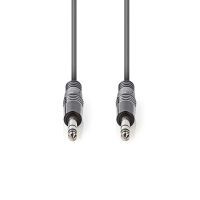 Nedis Stereo-Audiokabel| 6.35 mm Stecker| 6.35| Vernickelt| 1.50 m| rund| - Audio/Multimedia