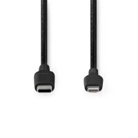 Nedis USB-Kabel| USB 2.0| Apple Lightning 8-Pin| USB-Typ-C Stecker| 480 Mbps| 60 W - Cable - Digital