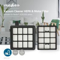 Nedis Staubsaugermotor Filter| Ersatz fuer| VCBS300-Series| 2 Stück