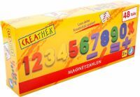 Creathek Magnet Zahlen und Zeichen 48-teilig