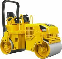 Bruder 02433 CAT-Tandem Vibrationswalze