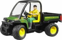 Bruder John Deere Gator XUV 855D mit Fahrer 02490