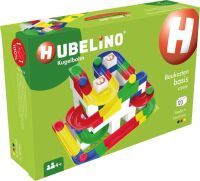 HUBELINO Kugelbahn Baukasten basis (123-teilig)