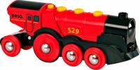 BRIO Mighty Red Action Locomotive - 3 yr(s) - AAA - Black - Red