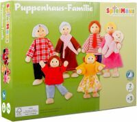 VEDES Großhandel GmbH - Ware SpielMaus Holz Puppenhaus Familie