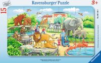 Ravensburger 6116 Puzzle Ausflug in den Zoo 15 Teile