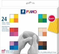 STAEDTLER Fimo soft Basic  sort. 24St