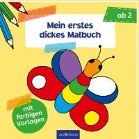 ars Edition Malbuch ab 2: Mein erstes dickes Malbuch