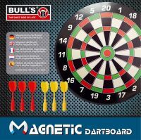 BULL'S Magnetic Dartboard mit 6 Pfeile (72101804)