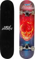 VEDES Großhandel GmbH - Ware New Sports Skateboard Ghostrider, Länge 78,7 cm, ABEC 7