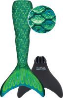 Xtrem Toys & Sports Fin Fun Meerjungfrau Mermaidens grün, L/XL