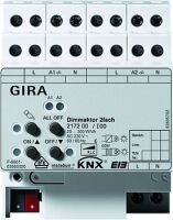 GIRA Universal-Dimmaktor 2f. 2x300W KNX/EIB REG 217200