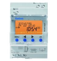 Theben TR 641 top2 - Blue - Gray - Digital - Thermoplastic - 1 channels - IP20 - 110 - 240 V