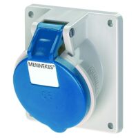 Mennekes 1632 - Straight - 230 V - Blue,White - IP44 - 1 pc(s)