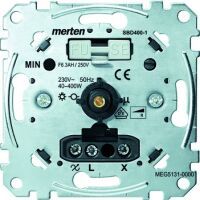 MERTEN MEG5131-0000 - Dimmer - Built-in - Rotary - Metallic - 230 V - 50 Hz