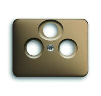 BUSCH JAEGER 1743-03-21-101 - Bronze - Metal - Conventional - Busch-Jaeger - SAT + TV + Radio - 70 mm