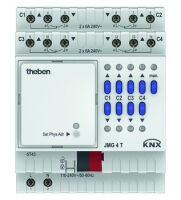 Theben JALOUSIEN-/SCHALTAKTOR, 4F (T4930250 KNX)