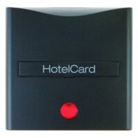 Berker HOTEL-CARD.AUFS.AUFD.LINSE ROT (16401606  ANTHR.MATT)