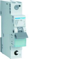 Hager LS-SCHALTER 1P  16A-B 6KA 1PLE (MBS116 QUICK CONNECT)