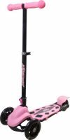 VEDES Großhandel GmbH - Ware New Sports 3-Wheel Scooter Rosa, 120 mm, ABEC 7