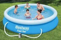 Bestway Deutschland GmbH Fast Set Pool-Set, rund, 366x76cm (77706399)