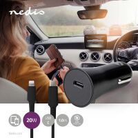 Nedis KFZ LADEGERÄT    USB-C     20W (CCPDL20W111BK     SW)