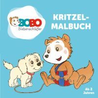 Adrian & Wimmelbuchverlag GmbH Bobo Siebenschläfer Kritzelmalbuch