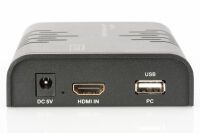 DIGITUS HDMI KVM Extender 120 m Voll HD via Netzwerkkabel Kabel und Adapter -TV/Video-