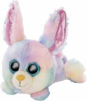 NICI GLUBSCHIS Kuscheltier Hase Rainbow 15cm liegend