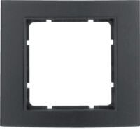 Berker 10113005 - Aluminium - Black - Aluminium - Metal - Conventional - Any brand - 1 pc(s)