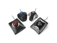 Kensington Orbit® Trackball with Scroll Ring - Ambidextrous - Optical - USB Type-A - Black