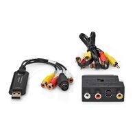 Nedis Video Grabber| USB 2.0| 480p| A V-Kabel Scart