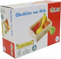 VEDES Großhandel GmbH - Ware Beeboo Kitchen Obst in Holzkiste, 6 Teile