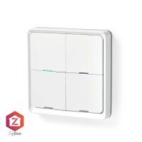 Nedis Smartlife WIFI Wandschalter| Zigbee 3.0| Wandhalterung| Android IOS|