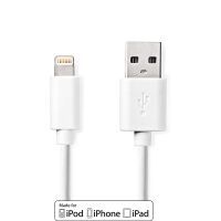 Nedis LIGHTING KABEL APPLE USB-A 2M (CCGB39300WT20     WS)