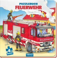 Trötsch Verlag GmbH & Co. KG Puzzlebuch quadr. Feuerwehr