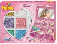 Hama® Bügelperlen Kreativbox Schmuck Pink.