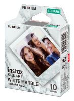 1 Fujifilm instax Square Film white marble Instant-Filme