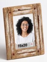 walther design Design YA520W - Wood - White - Wood - Single picture frame - 15 x 20 cm - Rectangular - Portrait