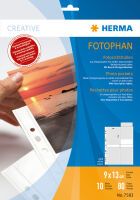 Herma fotophan  9x13 hoch 10 Blatt                    7583 Archivierung -Foto-