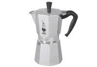 Bialetti Moka Express - Moka pot - 0.55 L - Aluminum - Black - Aluminum - 9 cups - Moka Express