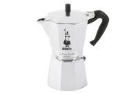 Bialetti Moka Express - Moka pot - 0.3 L - Aluminum - Black - Aluminum - 6 cups - Moka Express