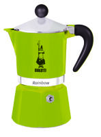 Bialetti Rainbow - 0.06 L - Aluminium - Thermoplastic - Green - 140 mm - 6.2 cm