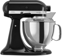 KitchenAid Artisan - 4.8 L - Black - Lever - 220 RPM - Beat - Knead - Mixing - 1.454 m