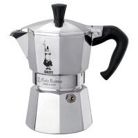 Bialetti Moka Express - Moka pot - Aluminum - Black - Aluminum - 18 cups - Moka Express - CE