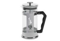 Bialetti French Press - 1 L - Black,Silver,Transparent - 8 cups - Glass - Glass,Stainless steel